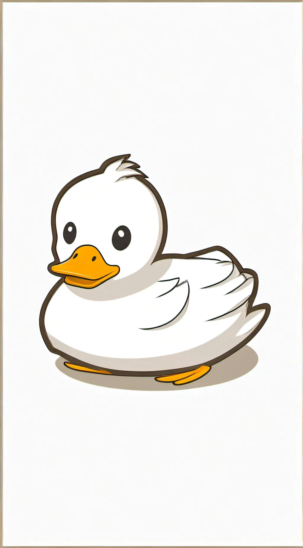 ai character: Duckie background