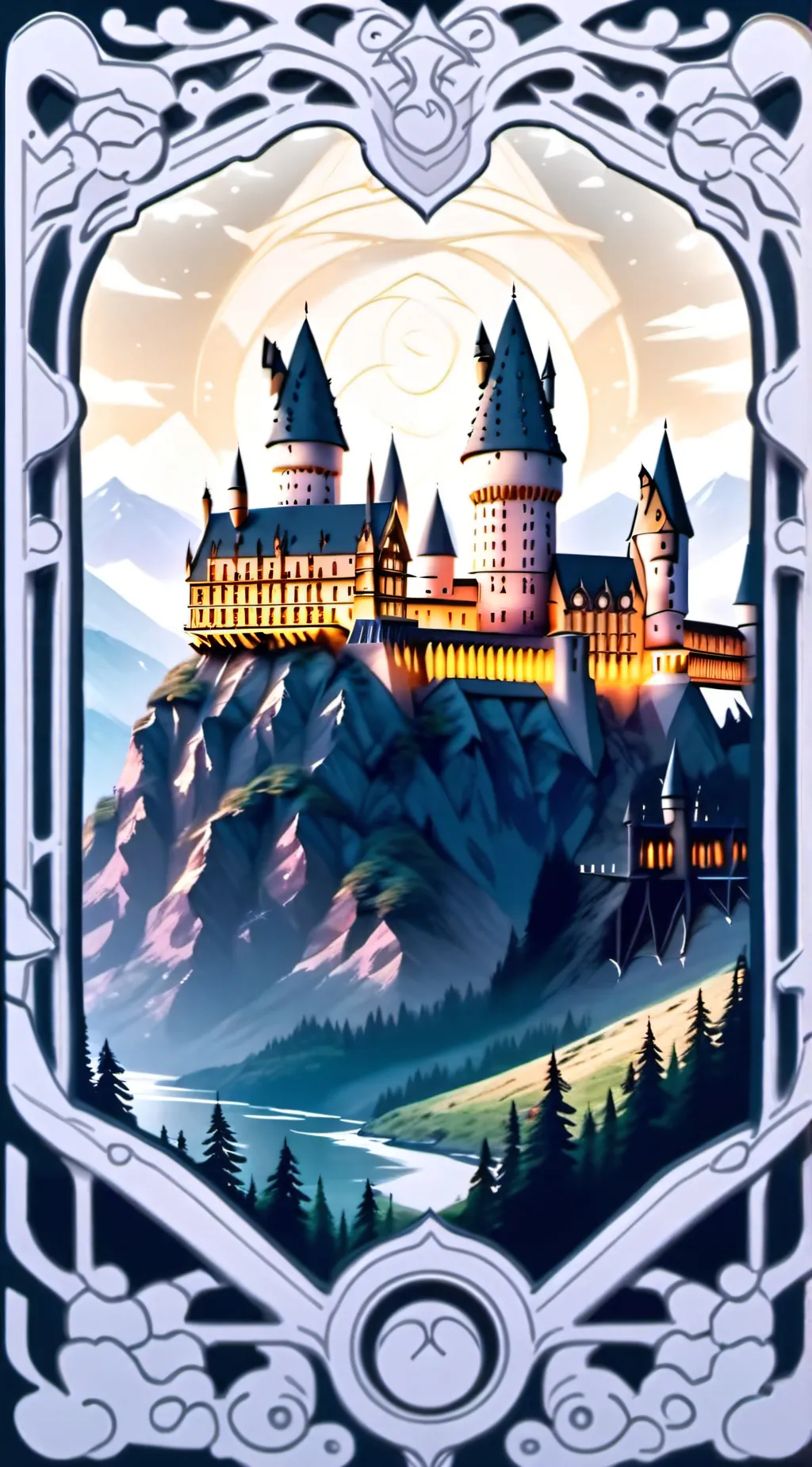 ai character: Slayyyy hogwarts  background