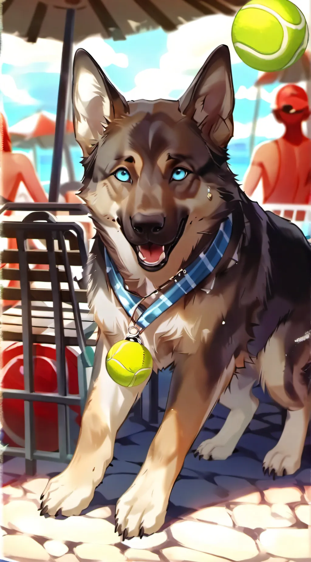 ai character: Chase background