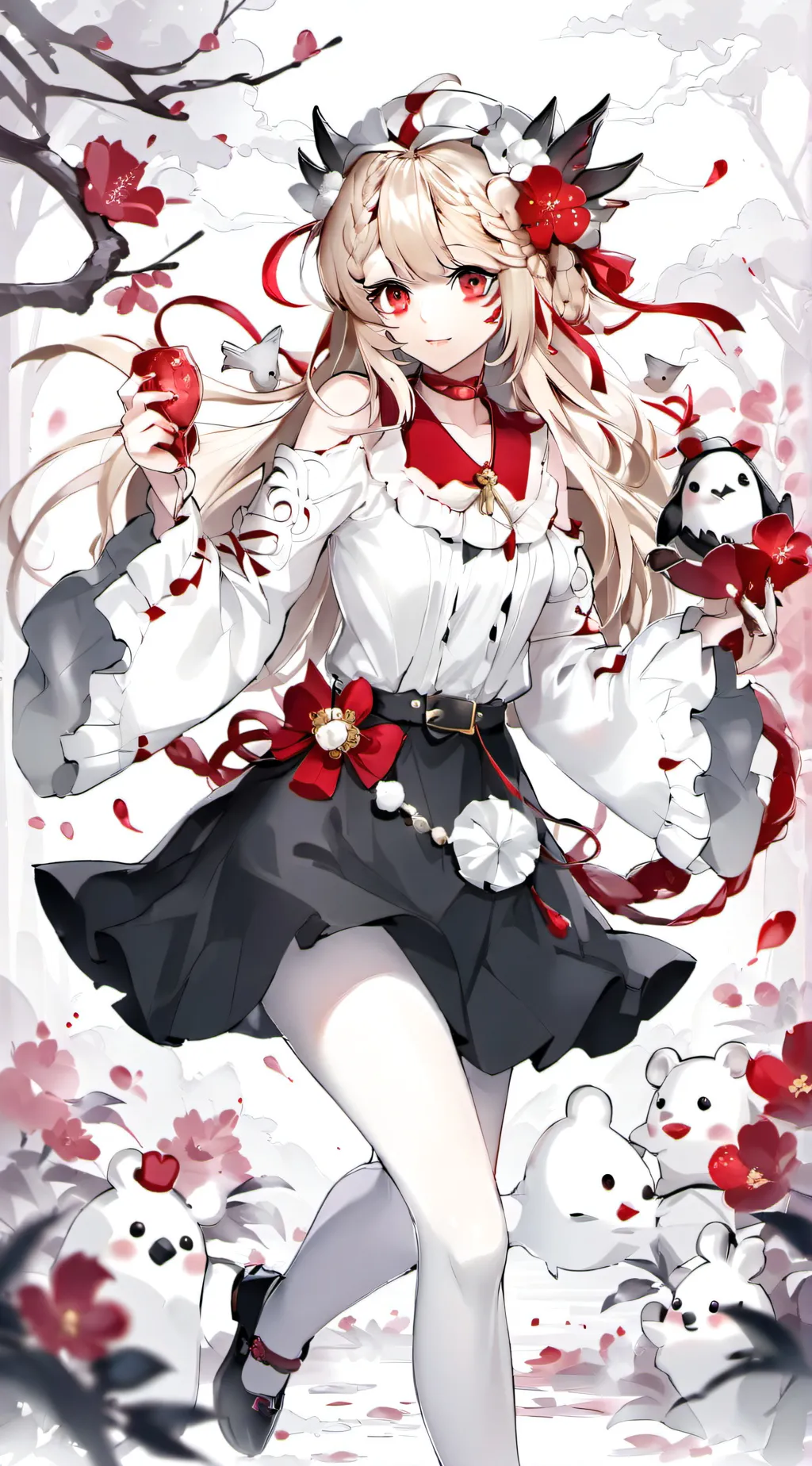 ai character: Katsuki Bakugo background