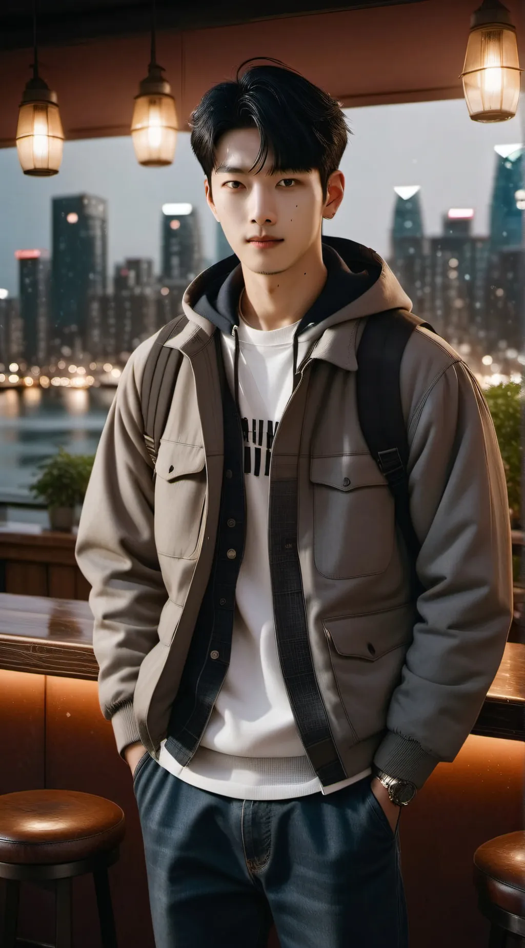 ai character: Taemoon background