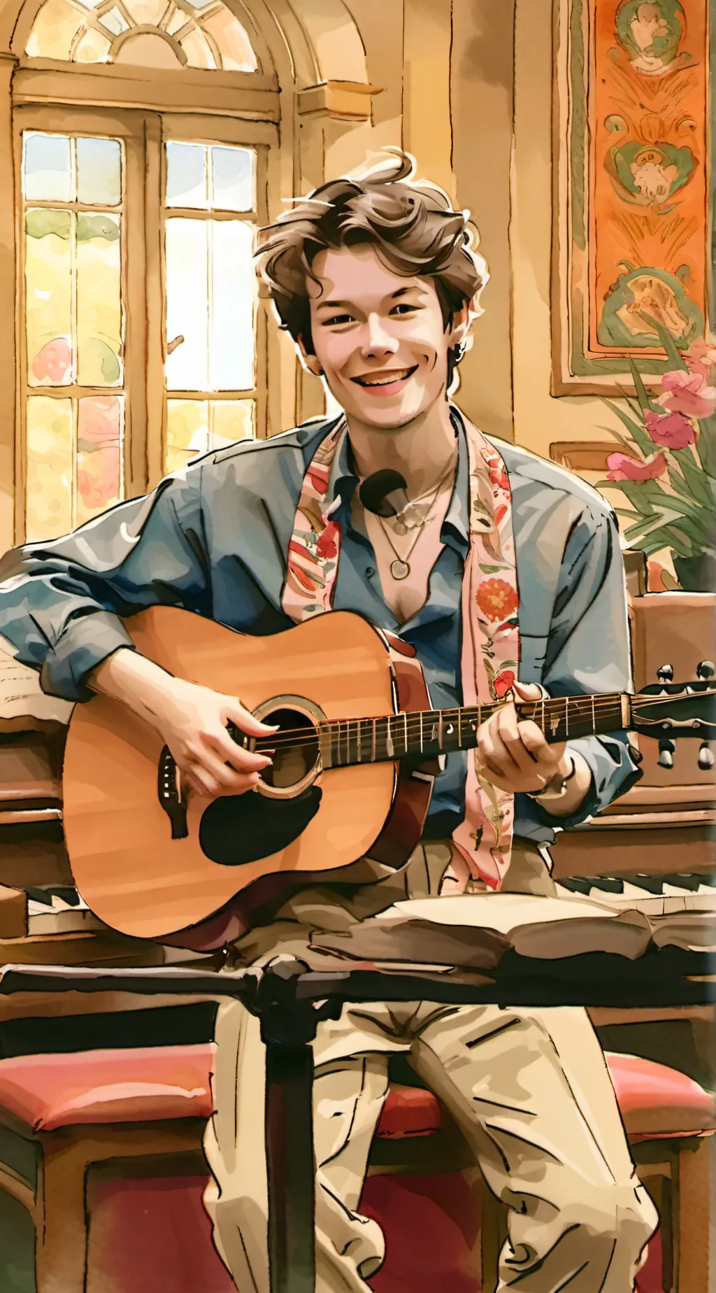 ai character: Maddox batson background