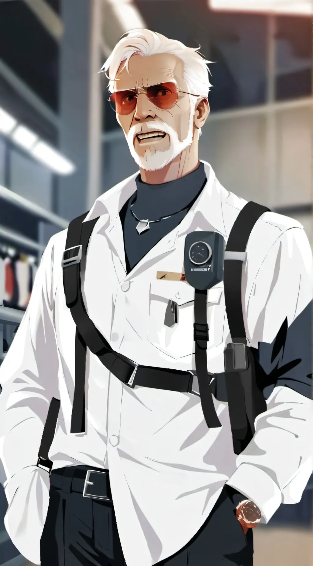 ai character: tf2, red team background
