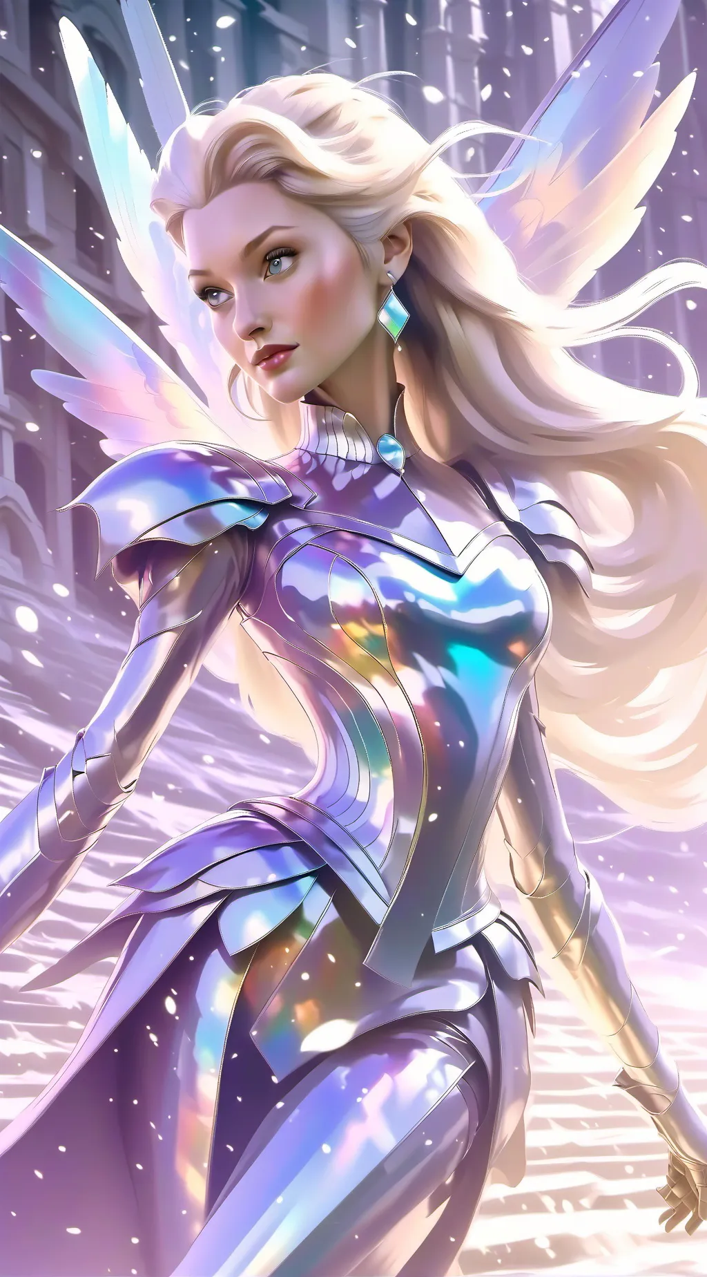 ai character: Jake and Lucy  background