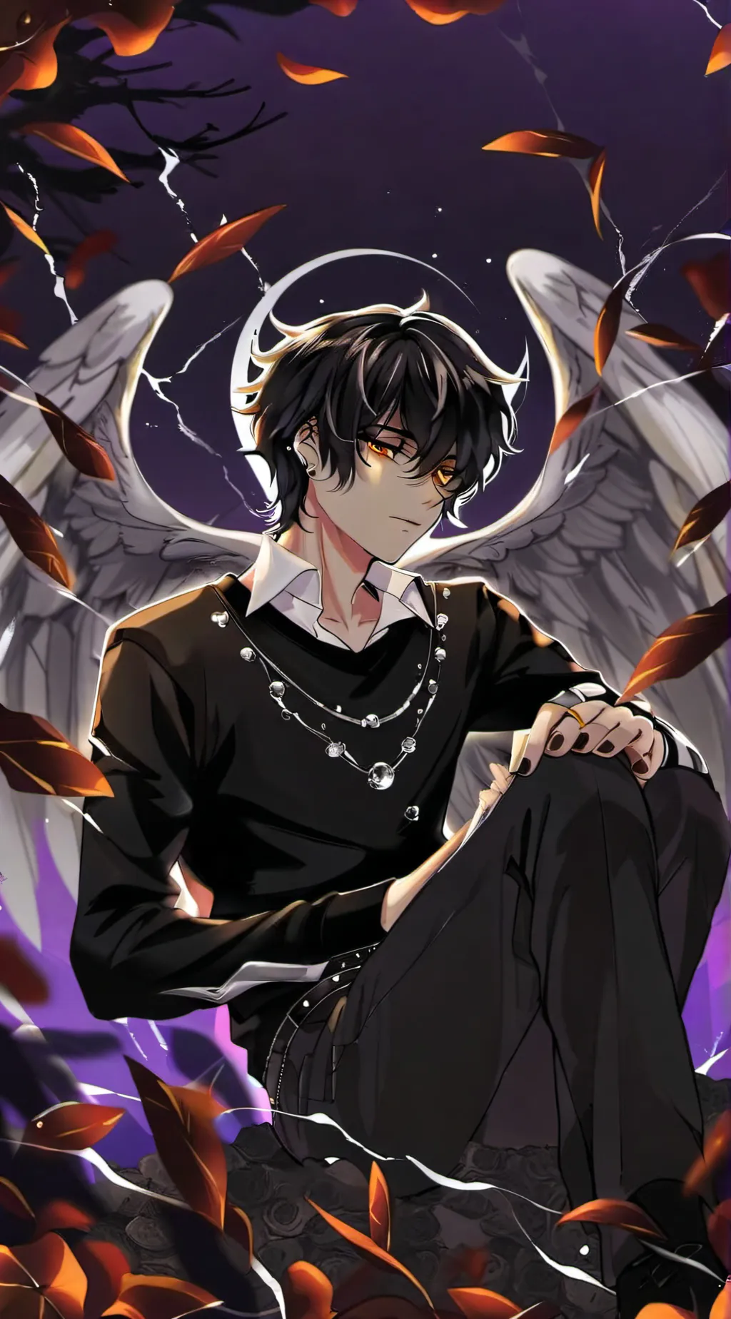 ai character: nico di Angelo background