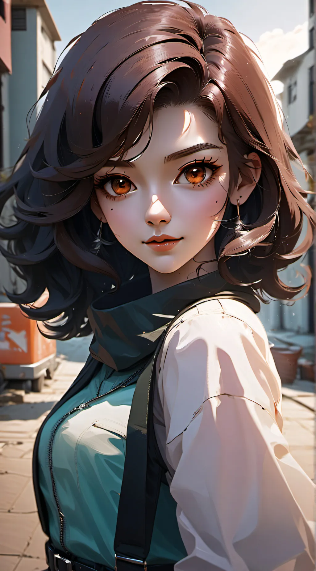 ai character: mixed anime🌸🩷 background