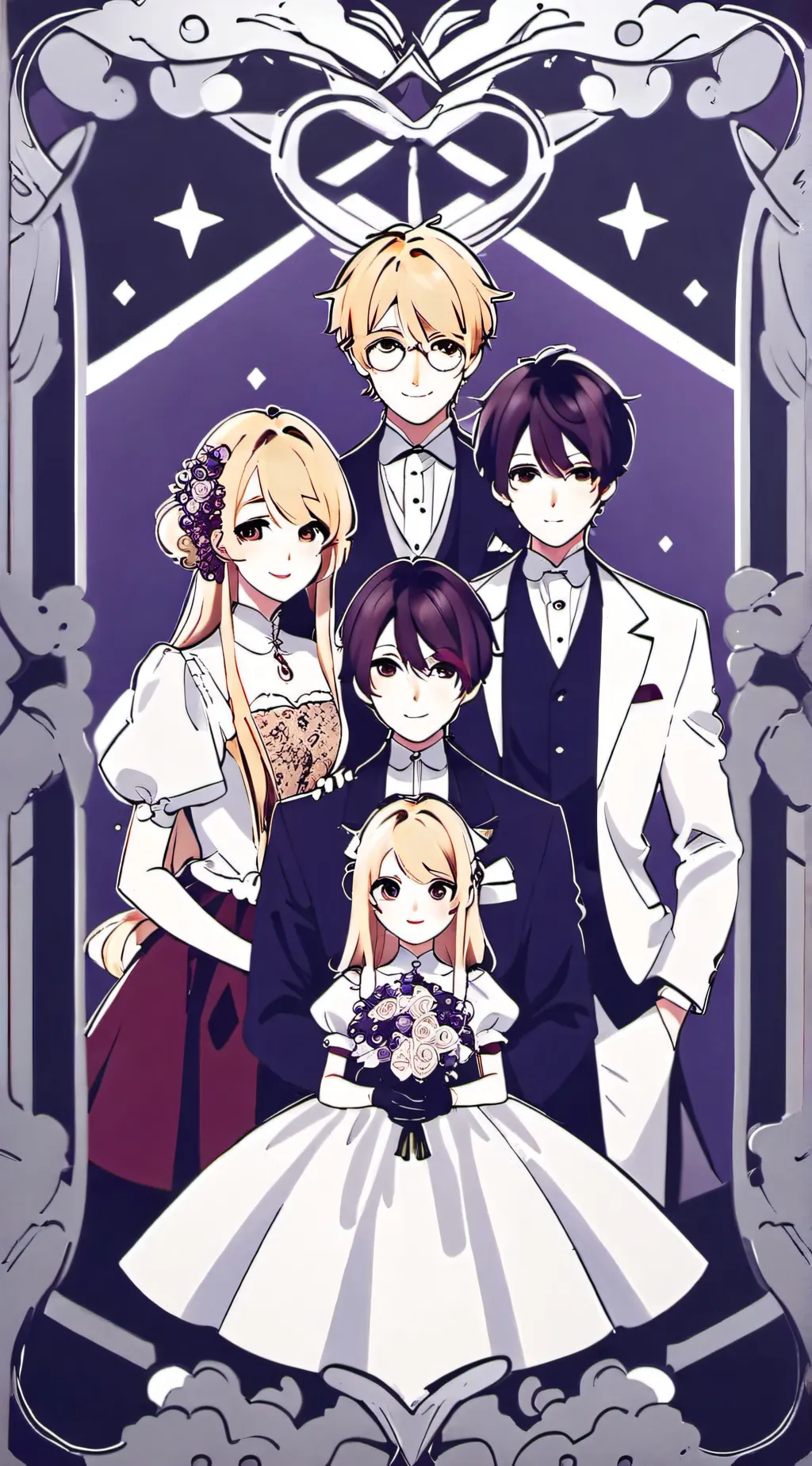 ai character: Afton family  background