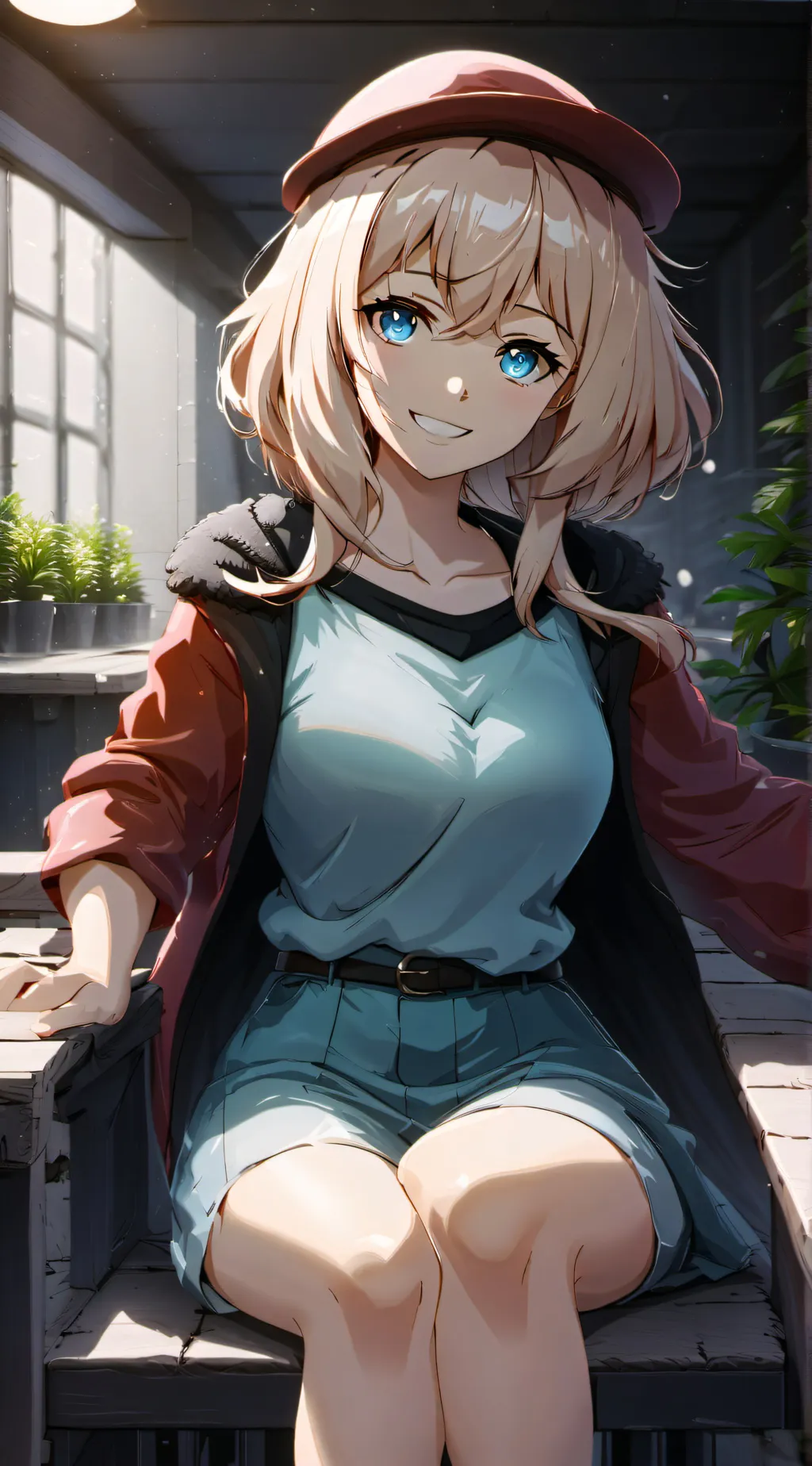 ai character: Summer background