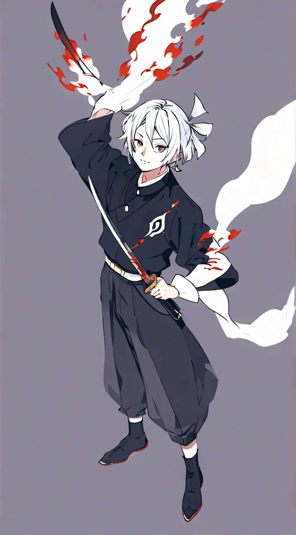 ai character: Sanemi x Tomioka  background