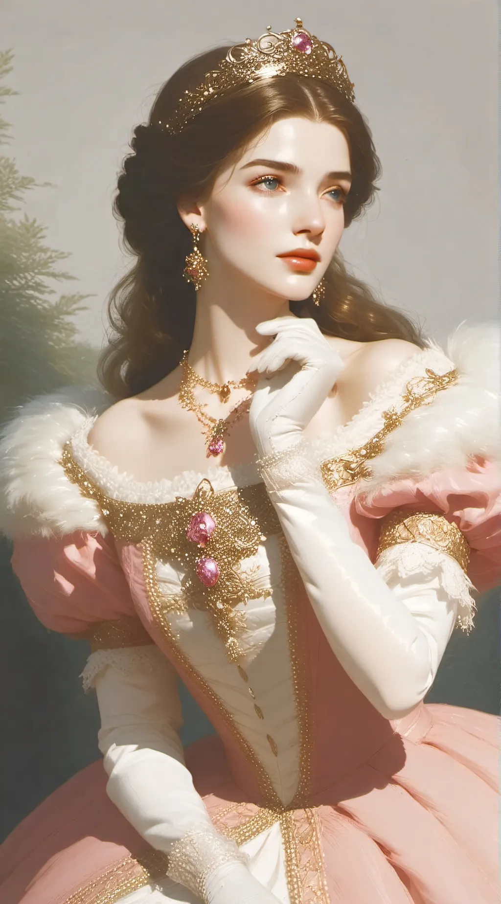 ai character: Princess Sophia background