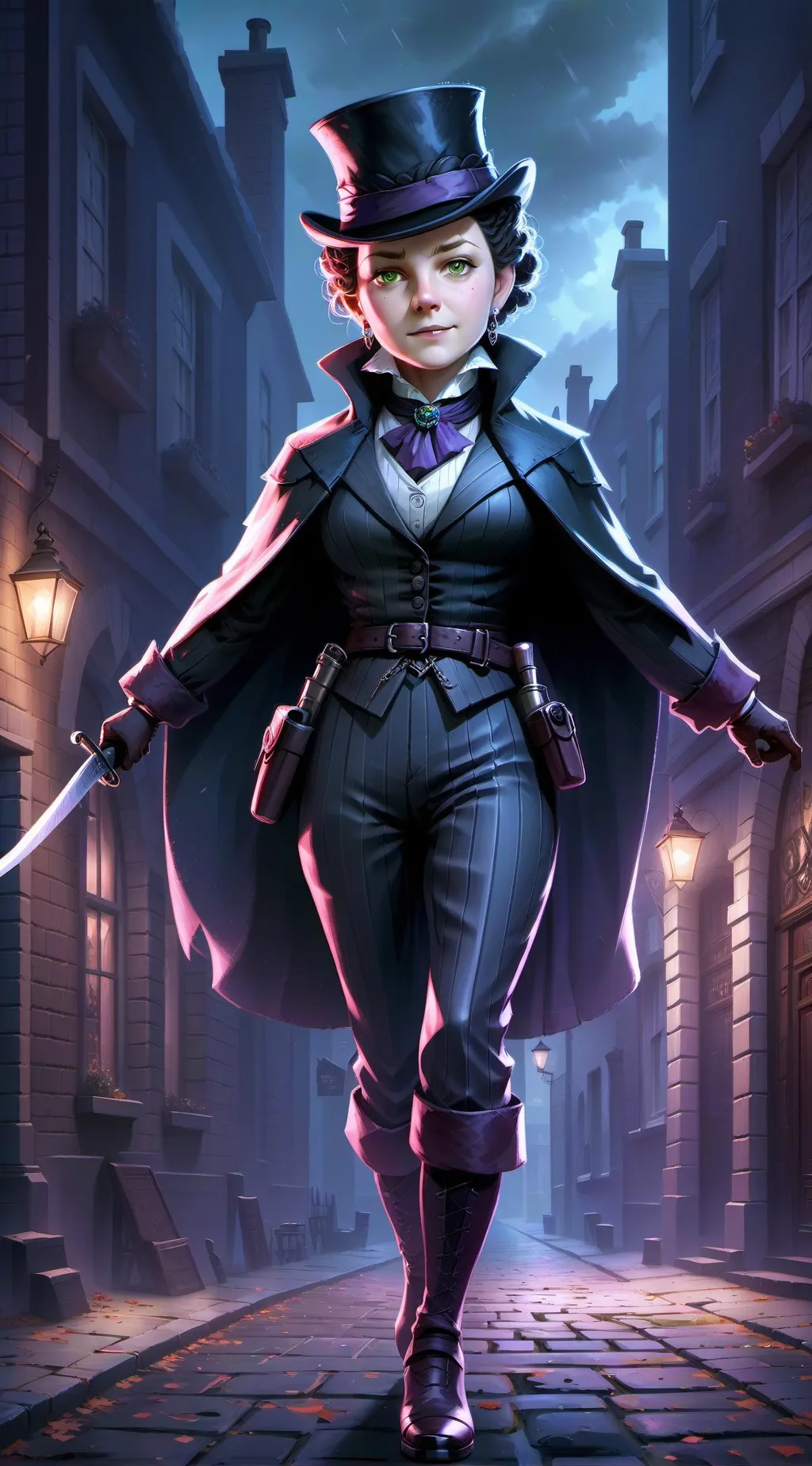 ai character: Jackie The Ripper background