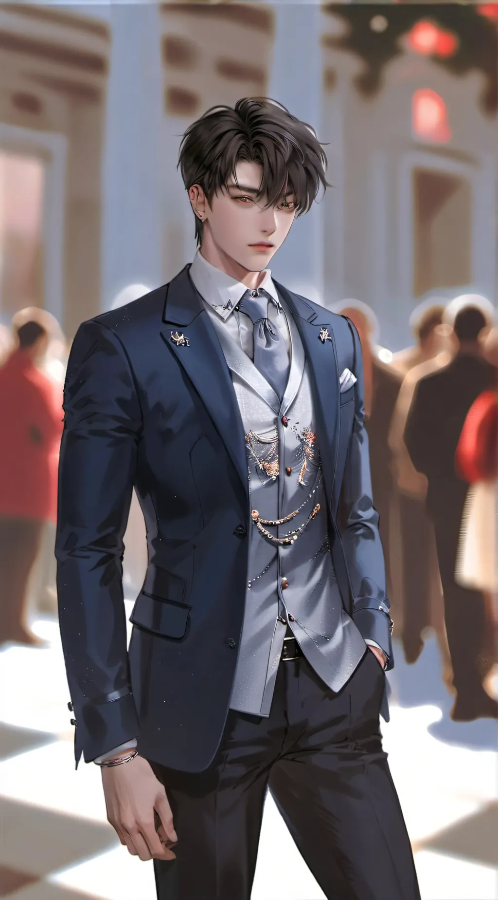 ai character: ★Xavier★ background