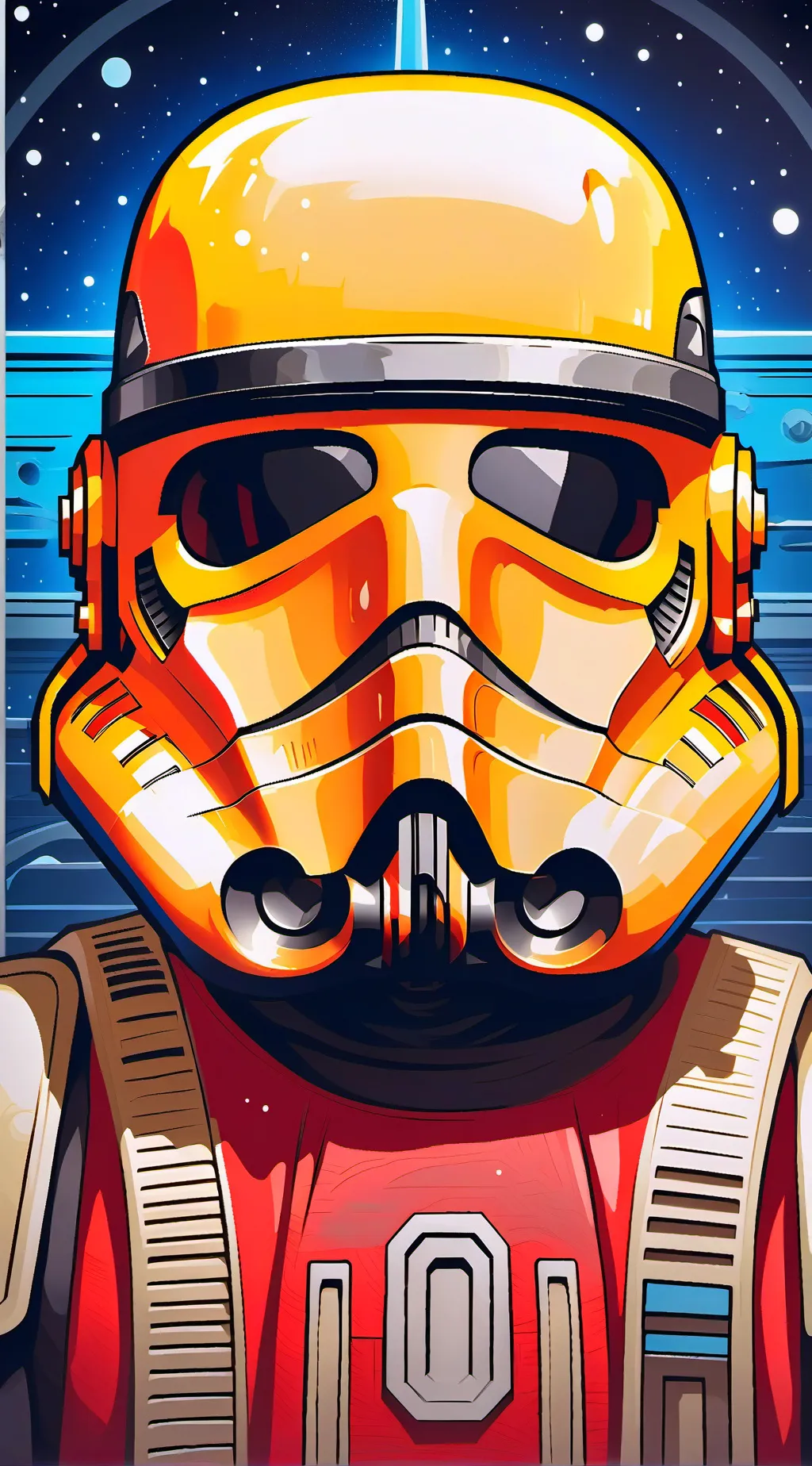 ai character: STAR WARS background