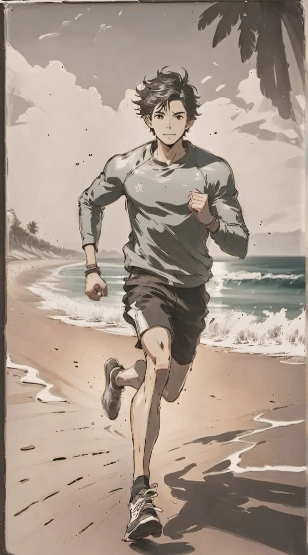 ai character: Derek sus background