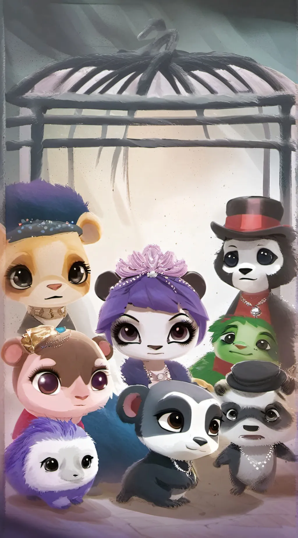 ai character: littlest pet shop background