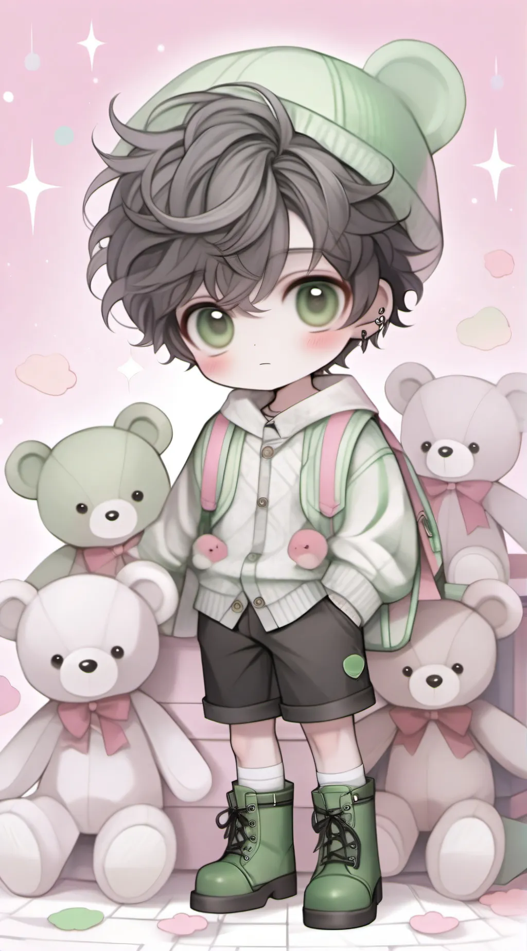 ai character: Oliver background