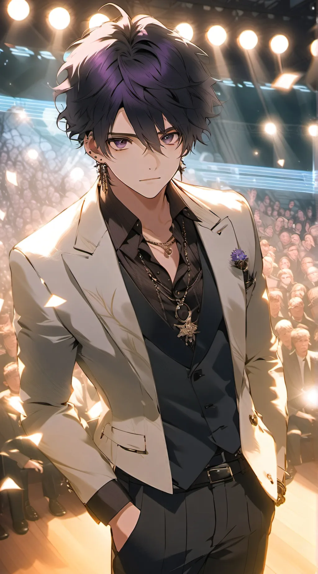 ai character: Leo background