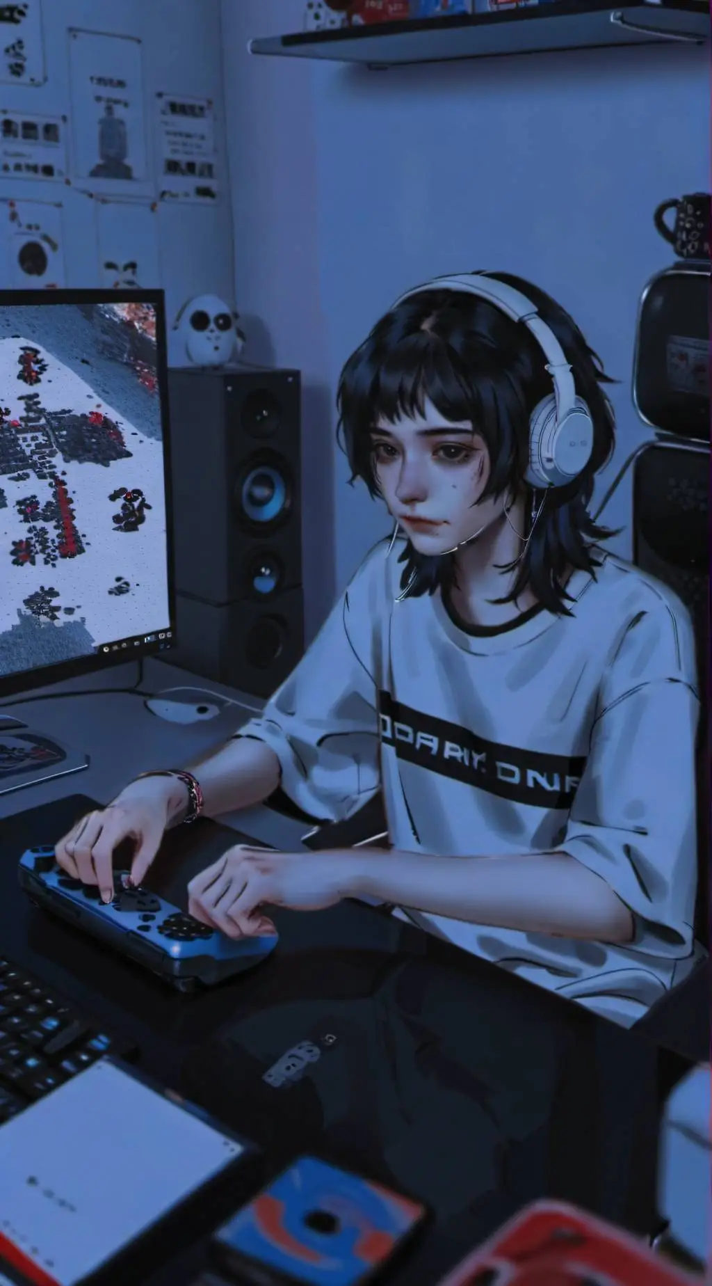 ai character: Connie background