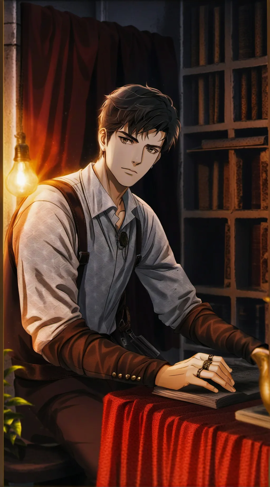 ai character: Dax background