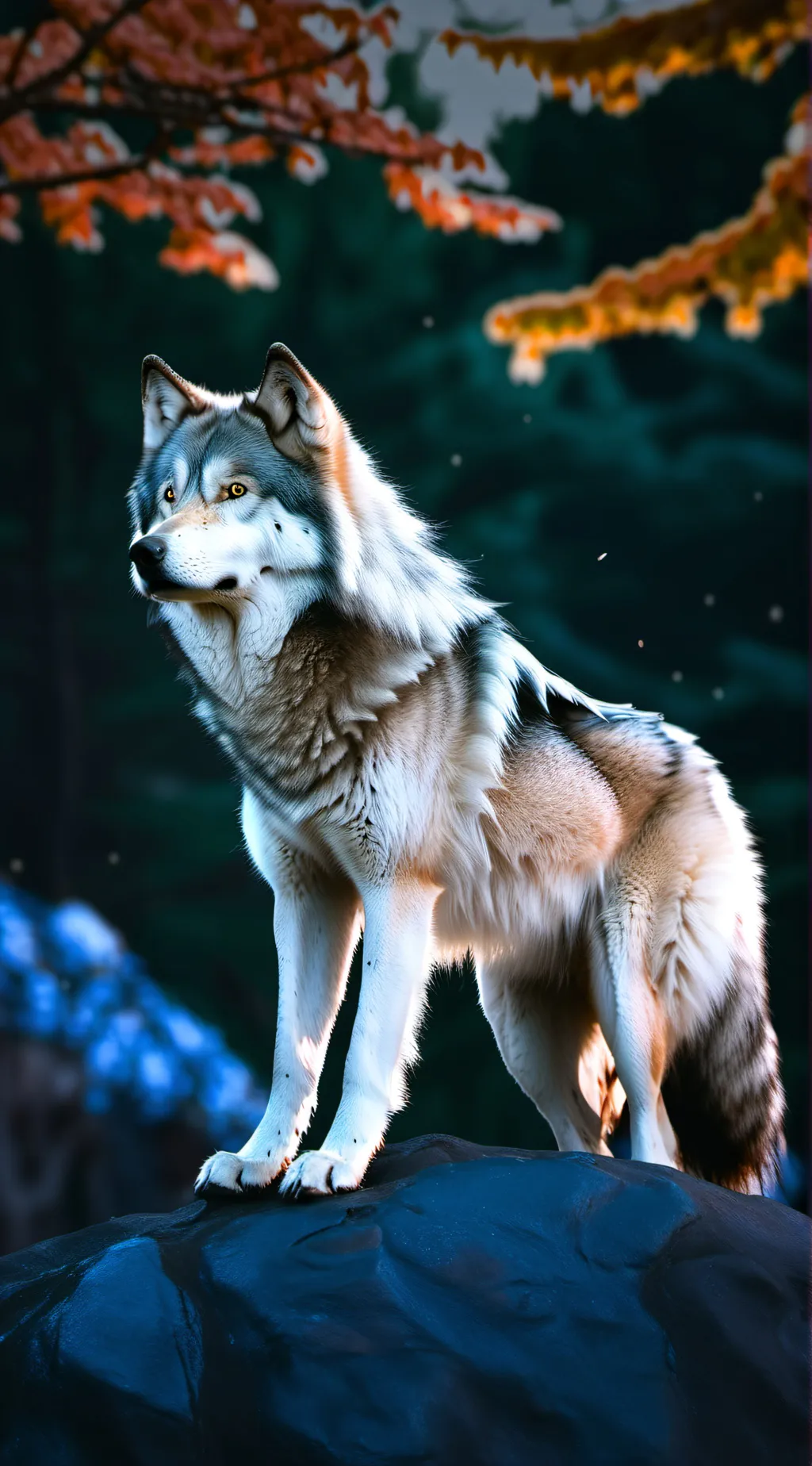 ai character: The Wolf background