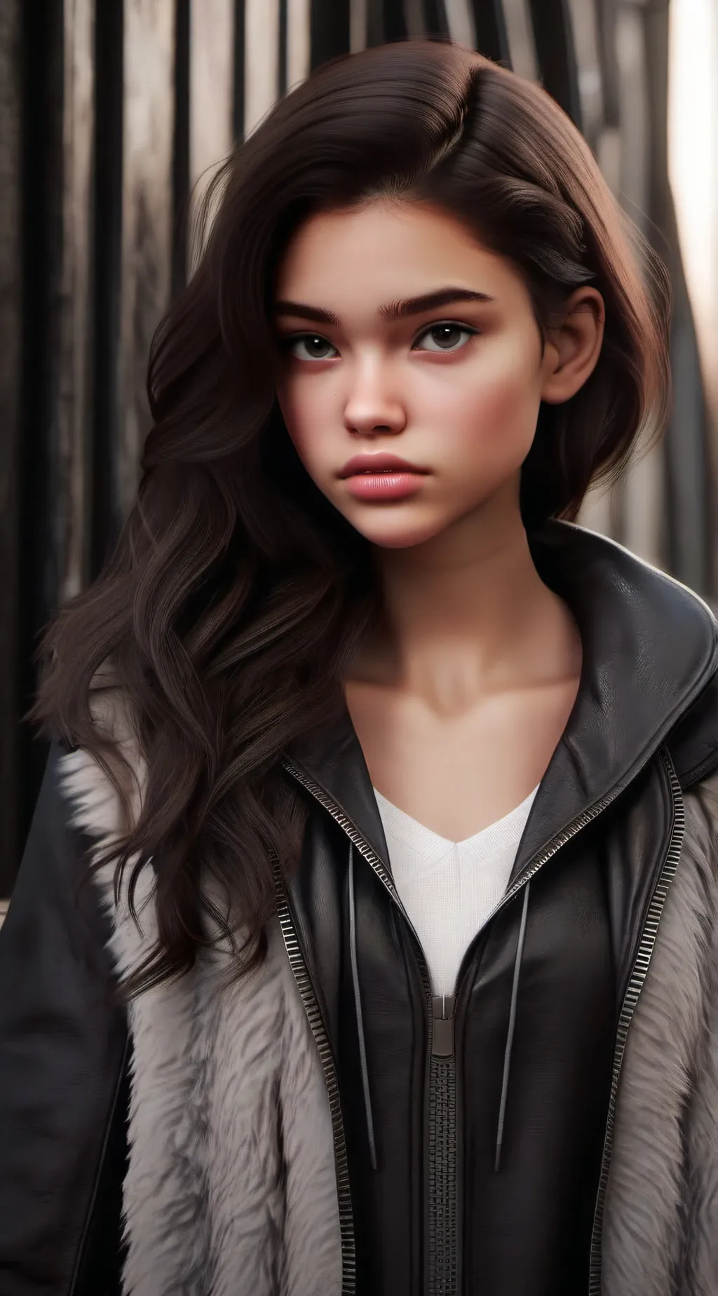 ai character: Street race background