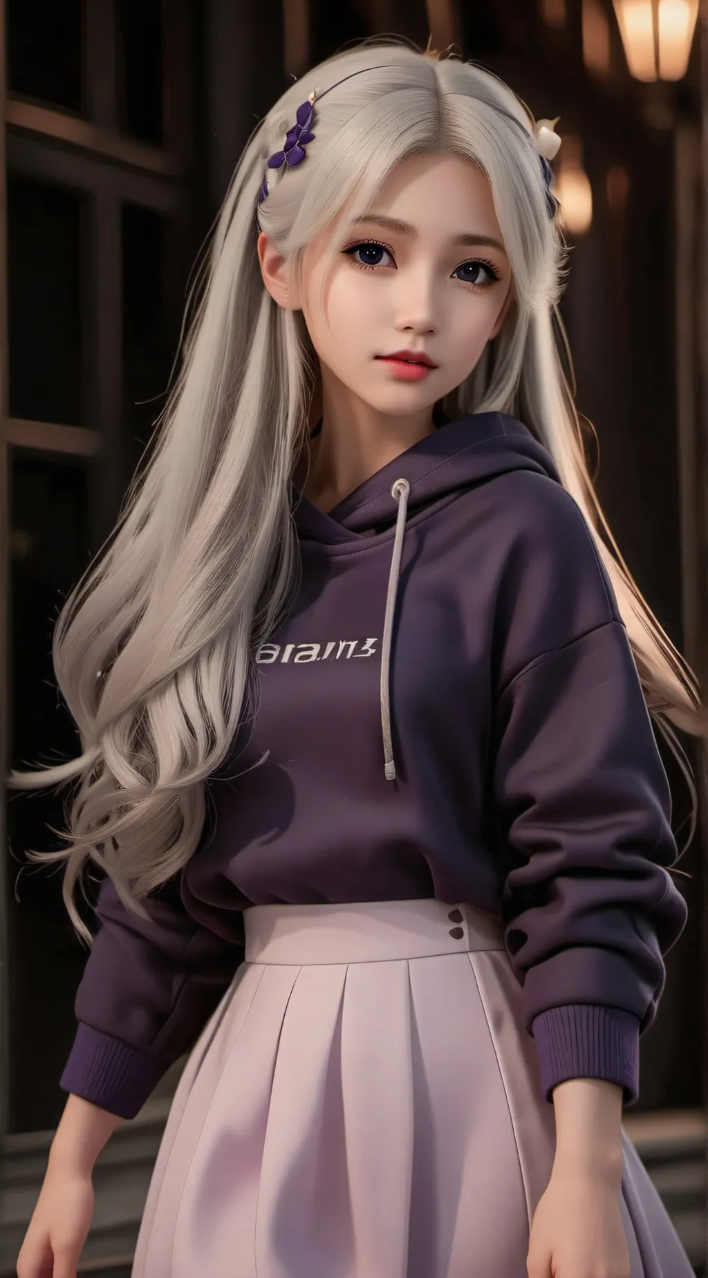 ai character: luna background