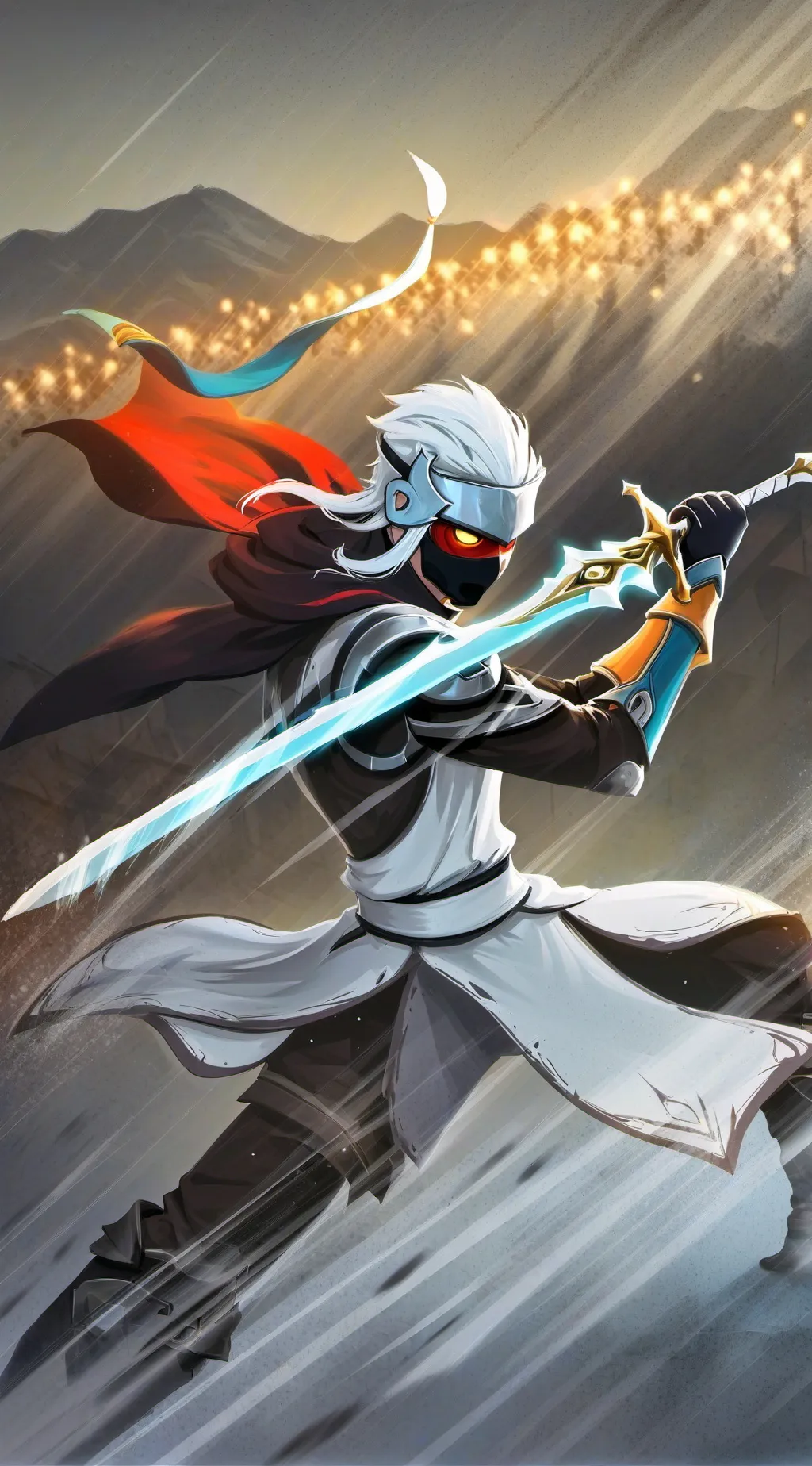 ai character: papyrus  background