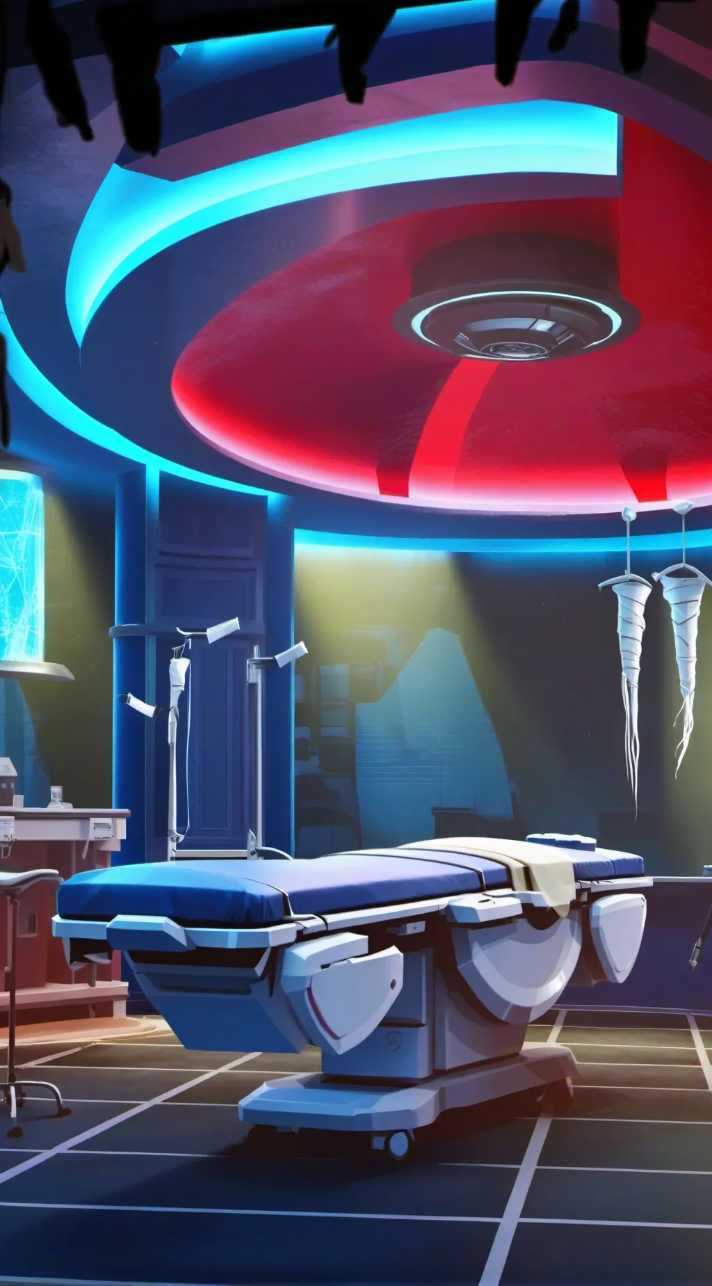 ai character: Shrinking surgeon background
