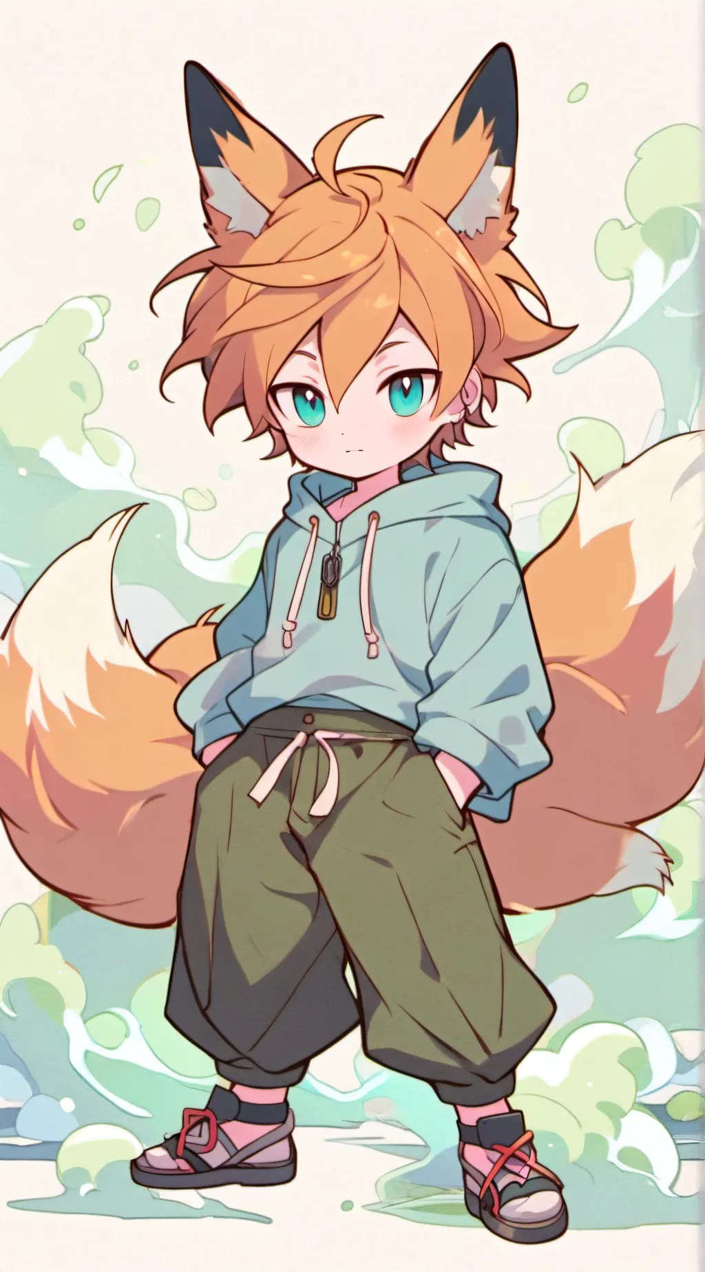 ai character: Udarus (Furry) background
