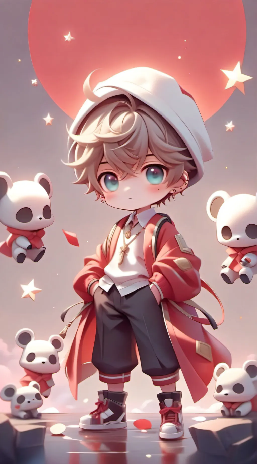 ai character: SKZ! background