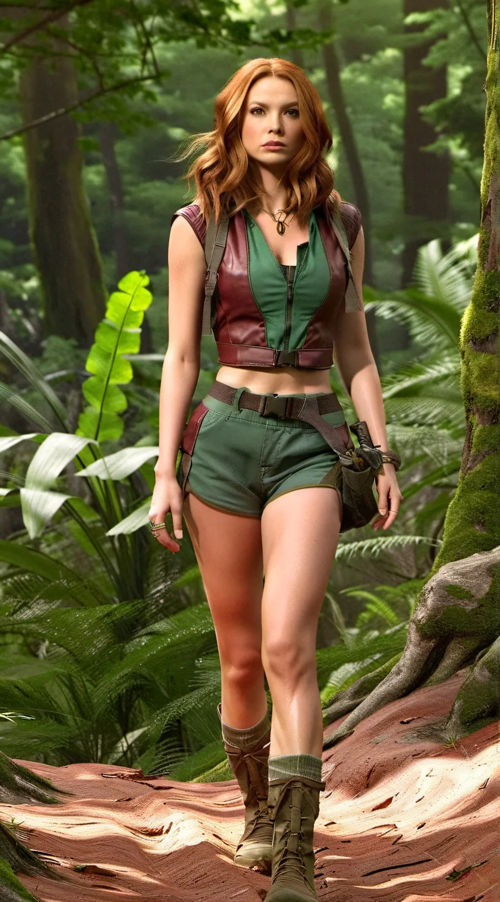 ai character: Ruby Roundhouse background