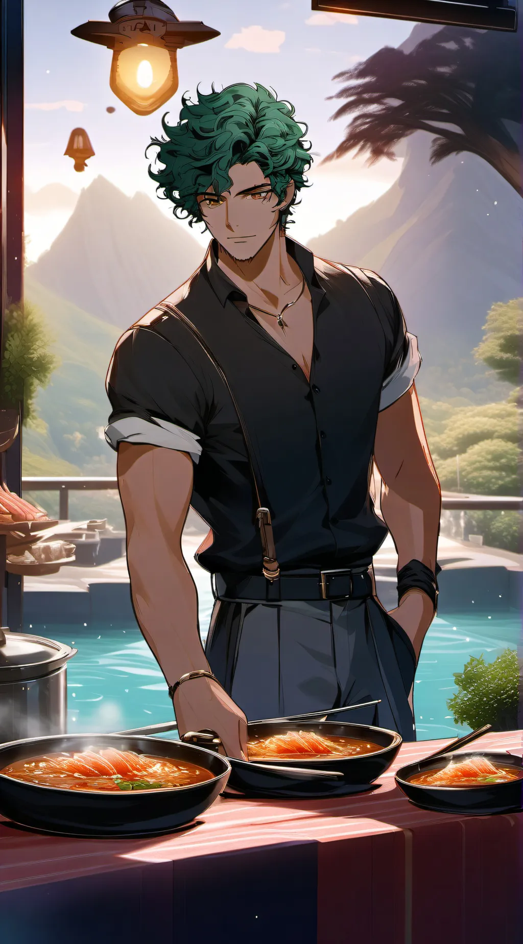 ai character: ∞ Joe ∞ background