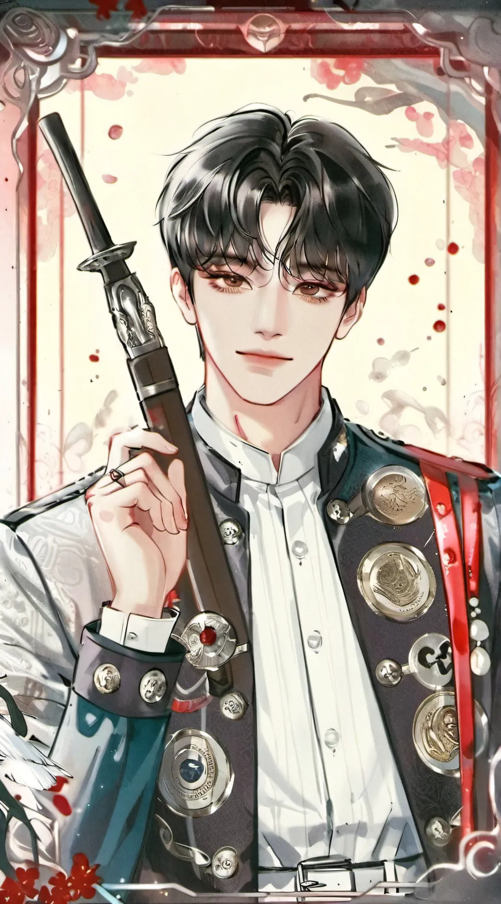 ai character: Kim Taehyung  background