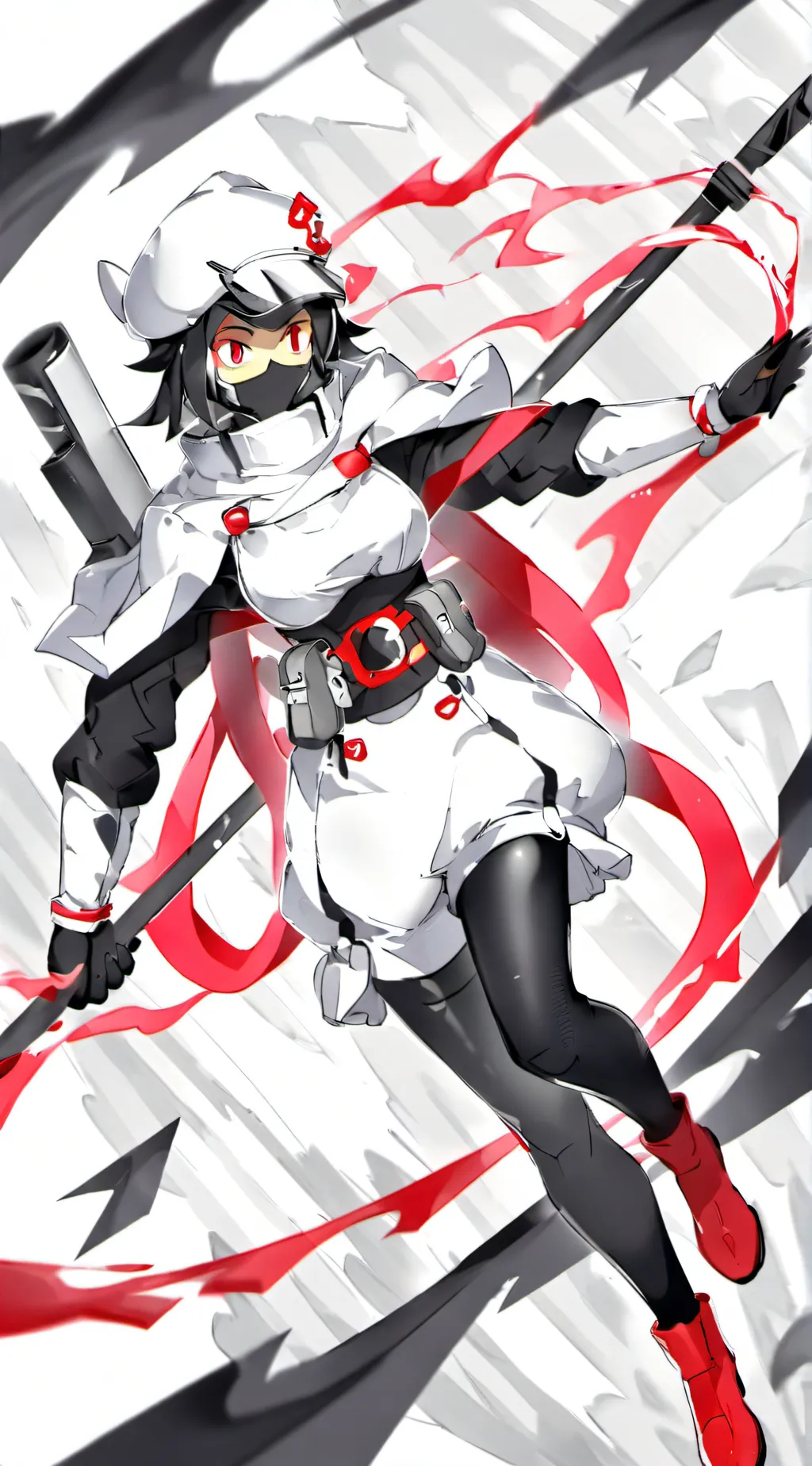 ai character: A dead body background