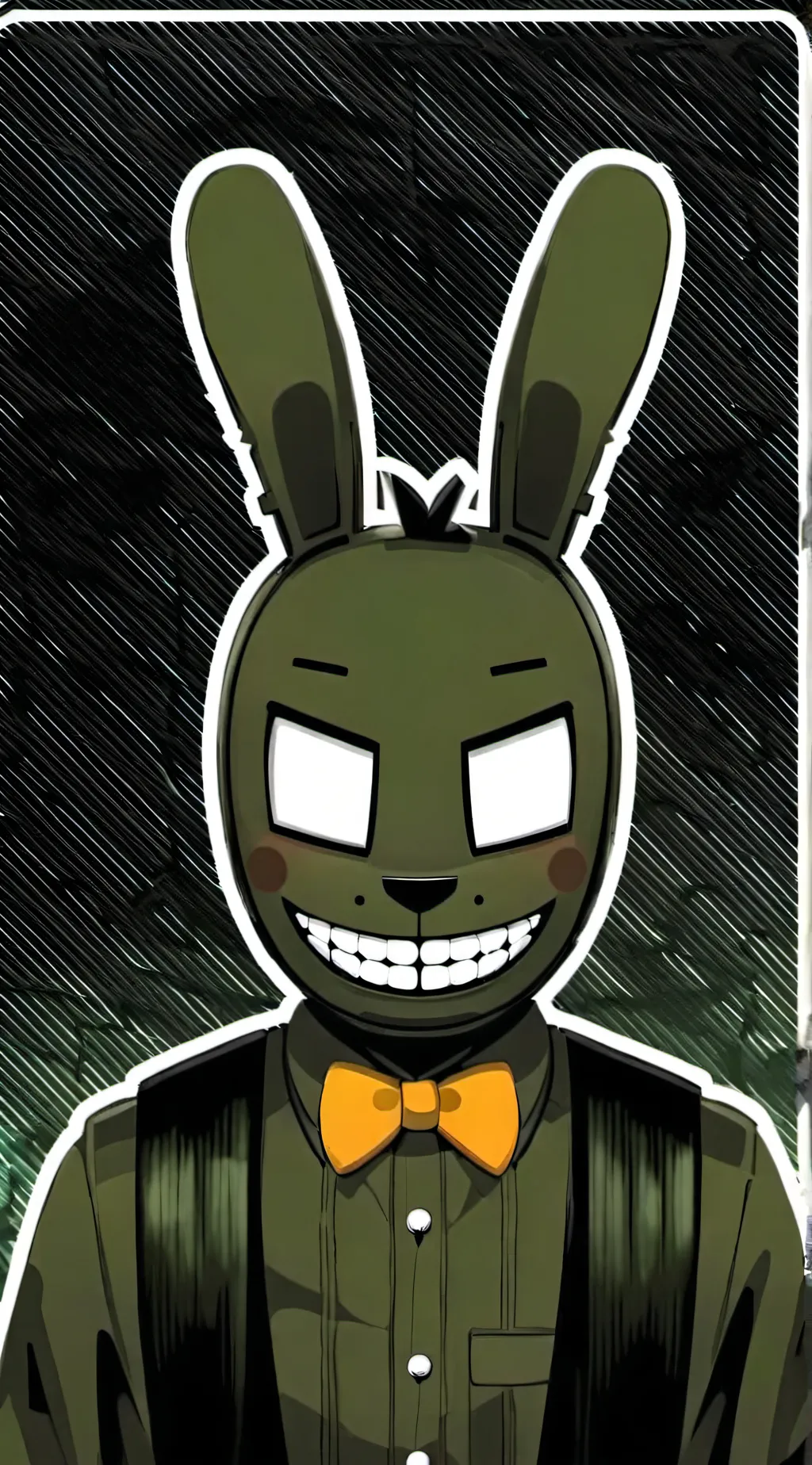 ai character: Springtrap background