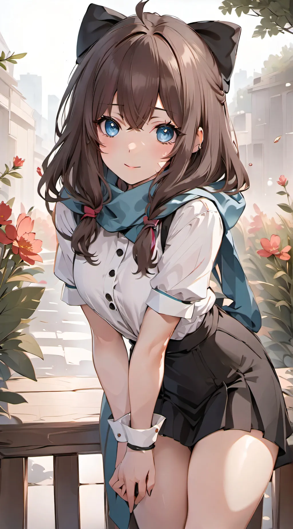 ai character: Lucks "age 18+" background