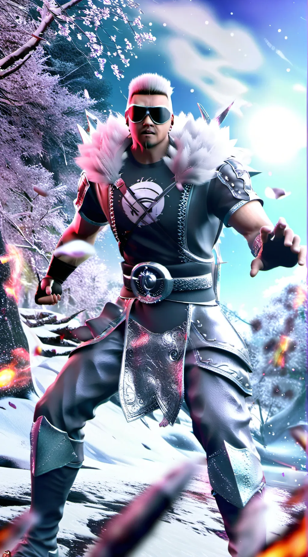 ai character: marcus background
