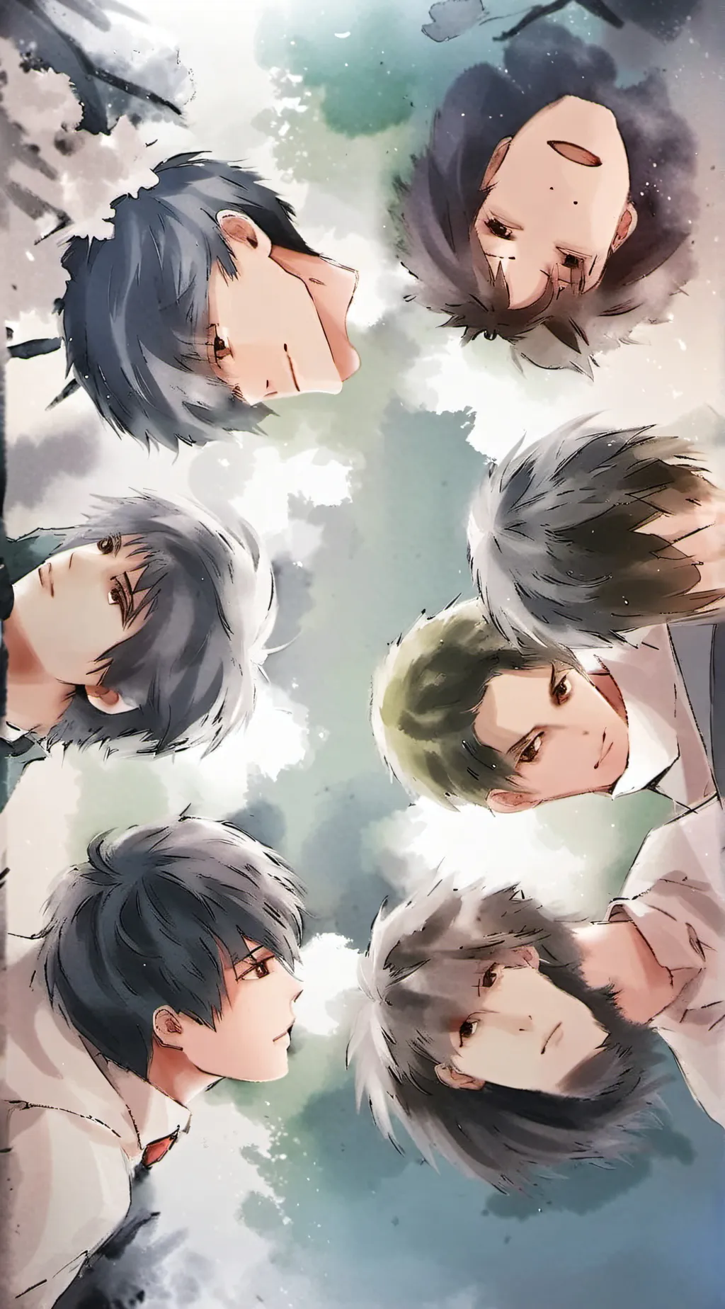ai character: boys only school  background