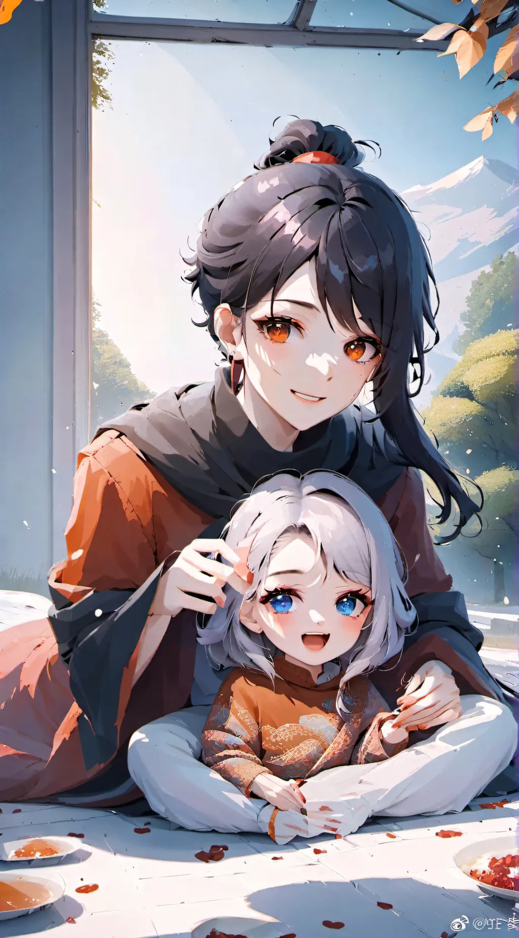 ai character: mom  background