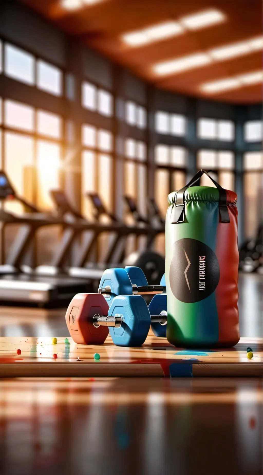 ai character: Sc x Gym! background