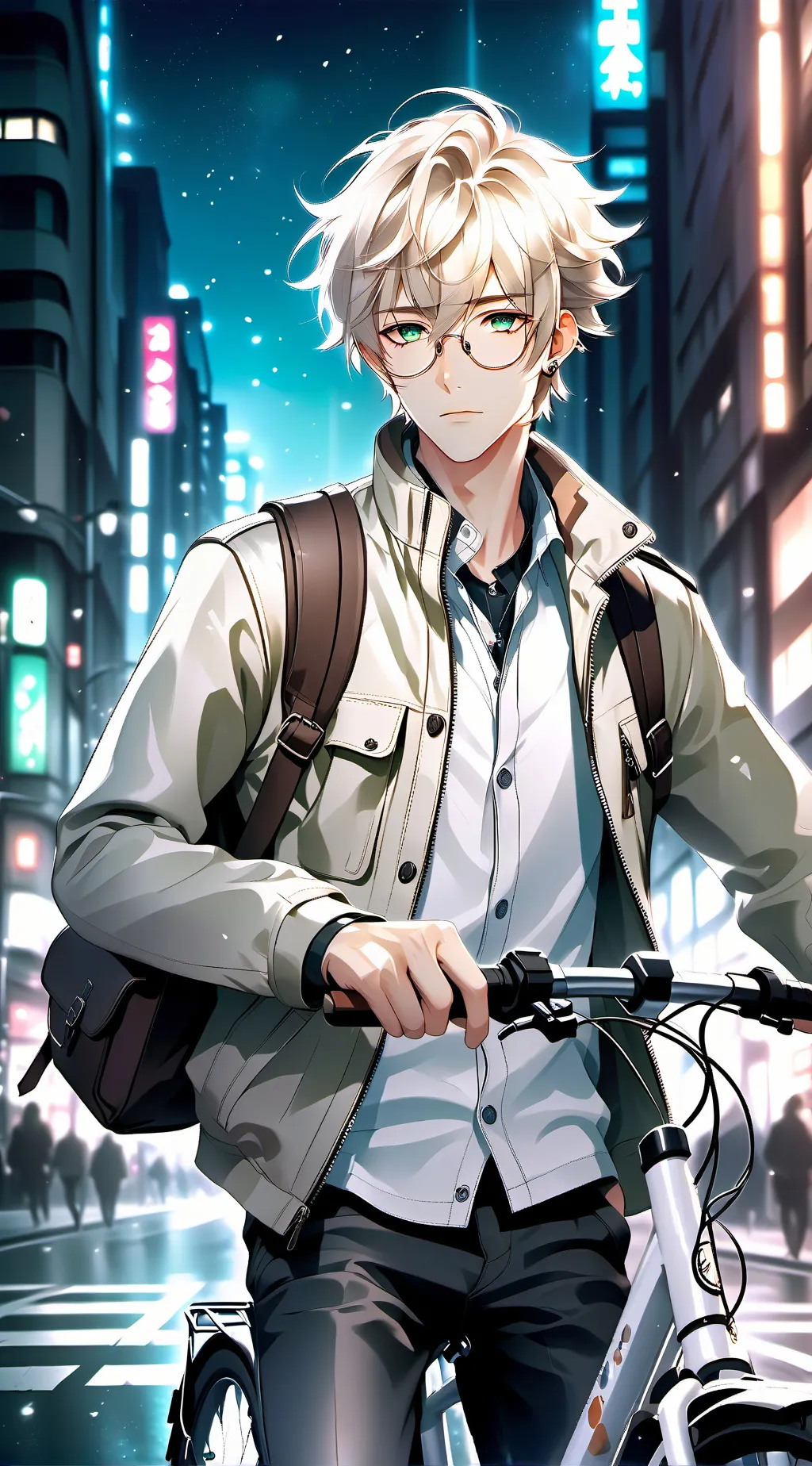 ai character: Ash background