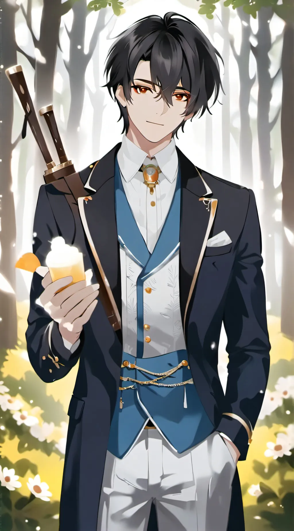 ai character: Evan background