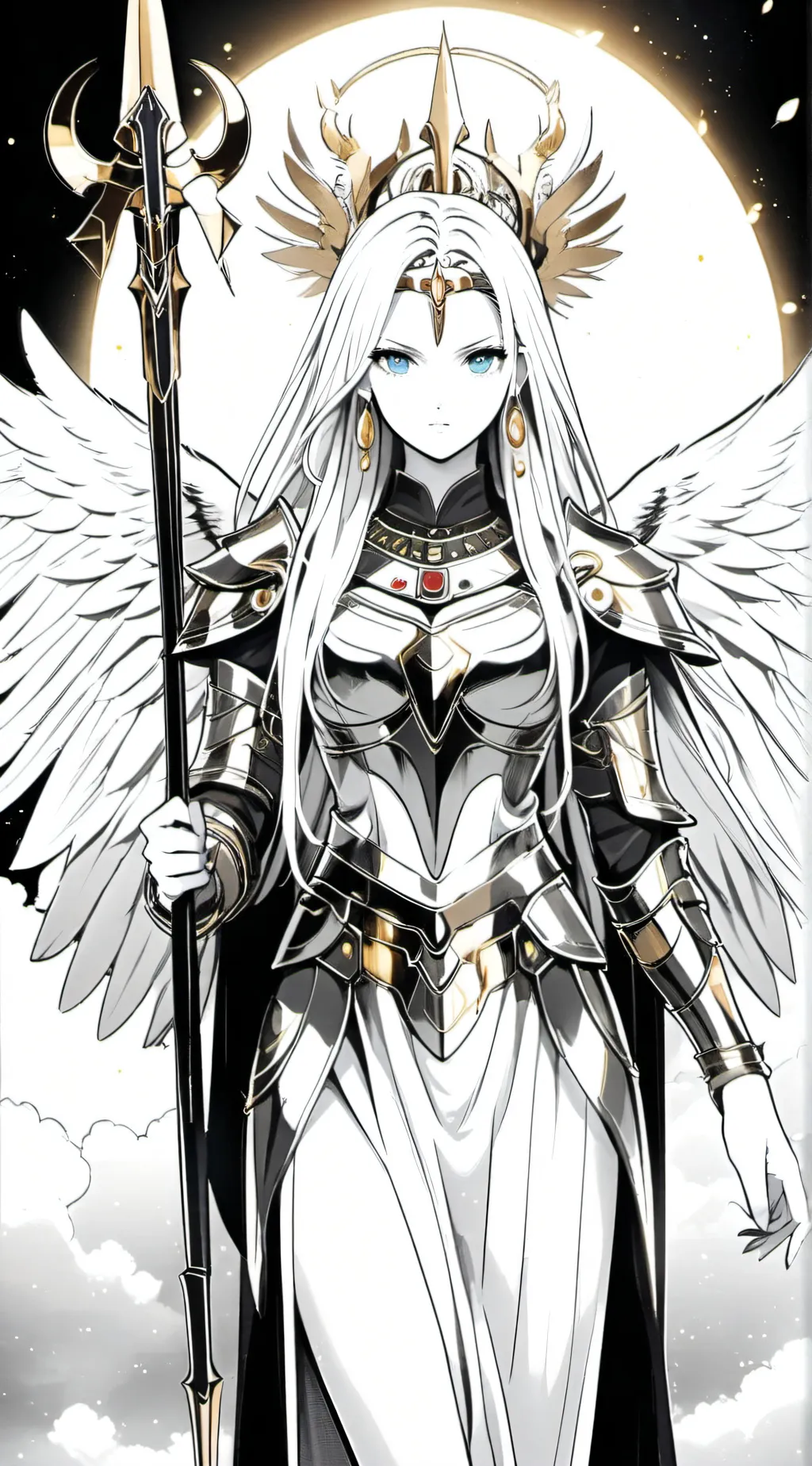 ai character: Illumina background