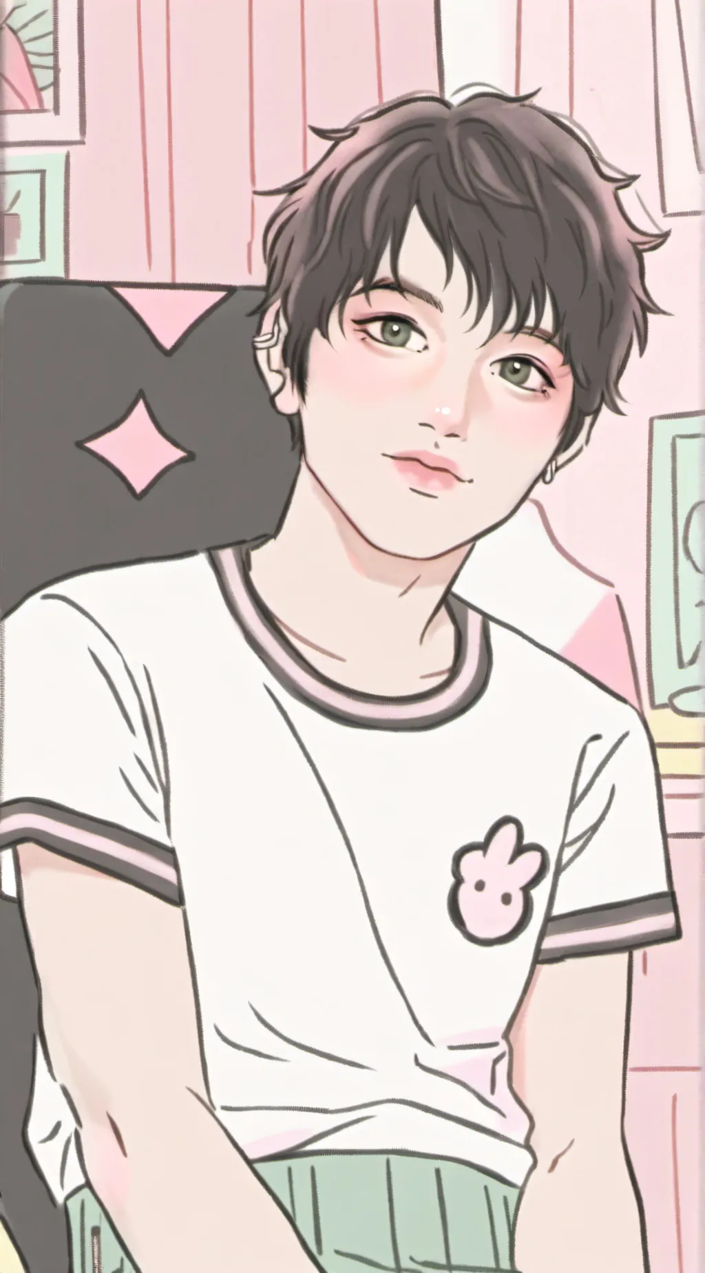 ai character: Colby brock background