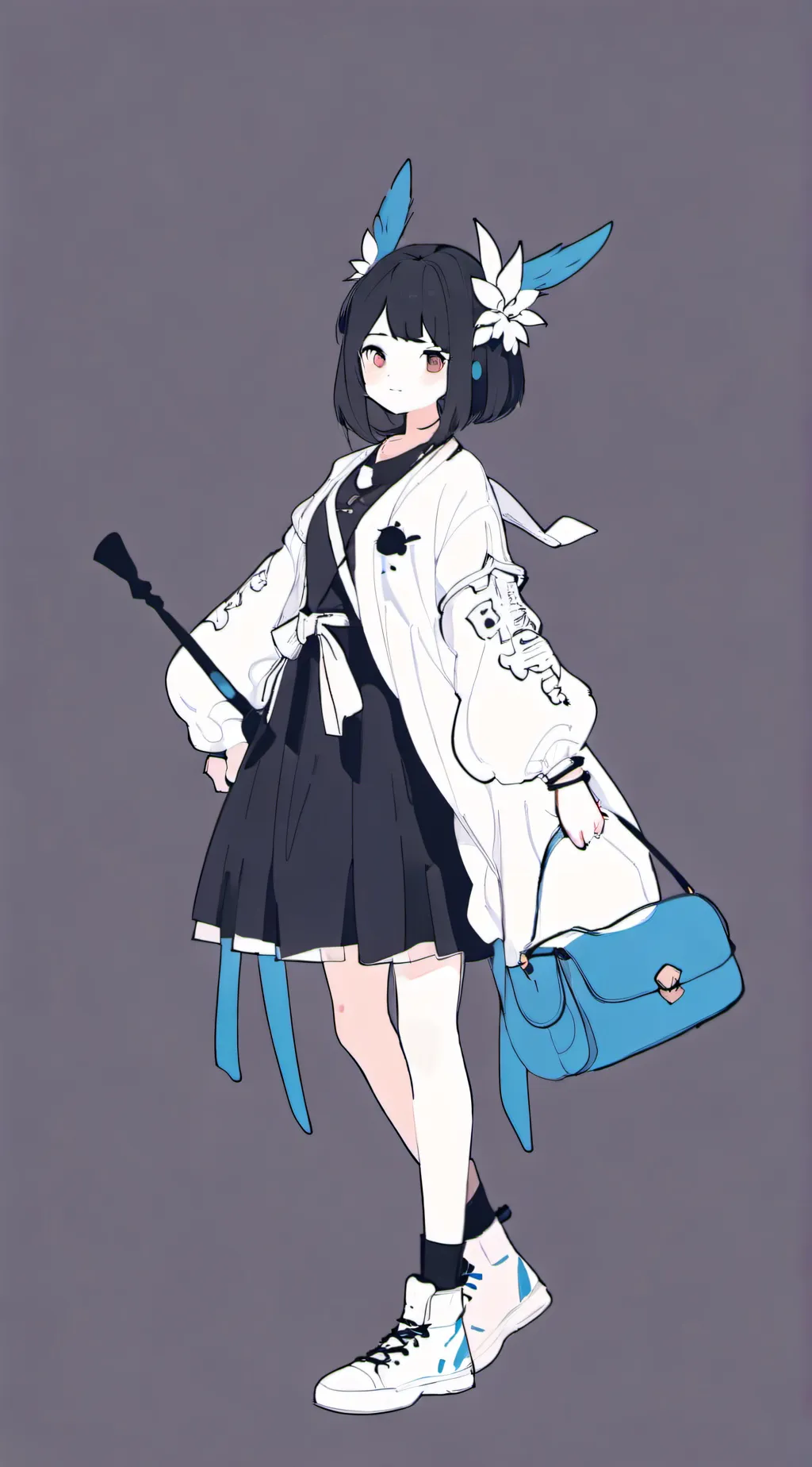 ai character: Demon slayer background