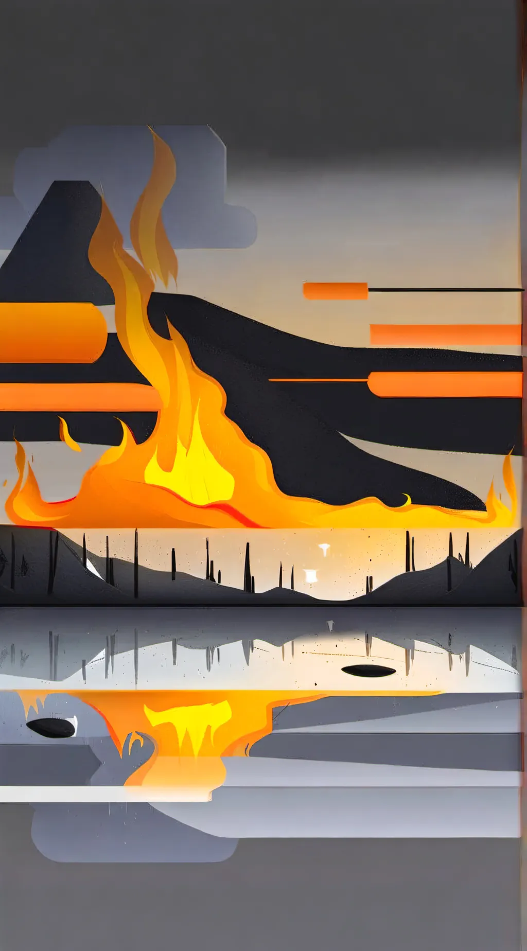 ai character: firey bfb background