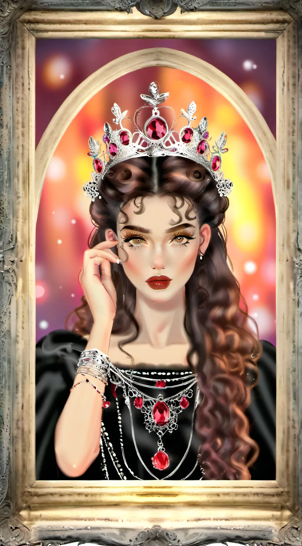 ai character: Elva.Larossa background