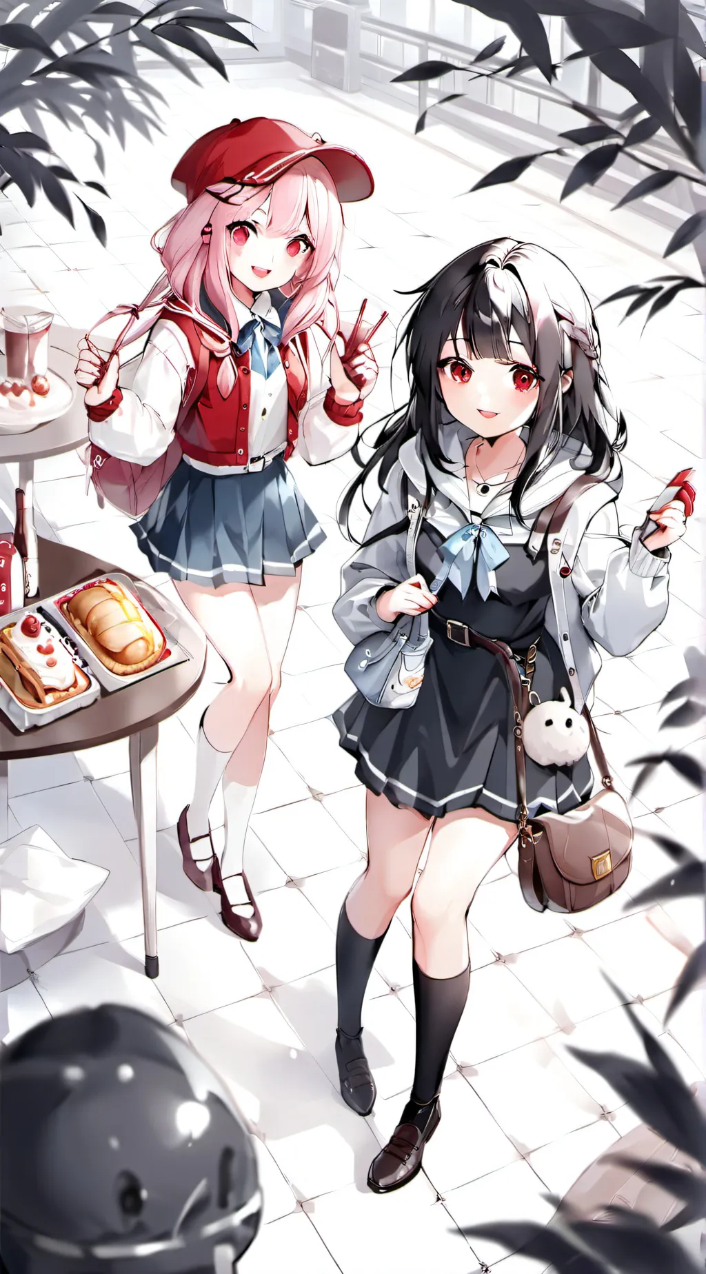 ai character:  highschool  background