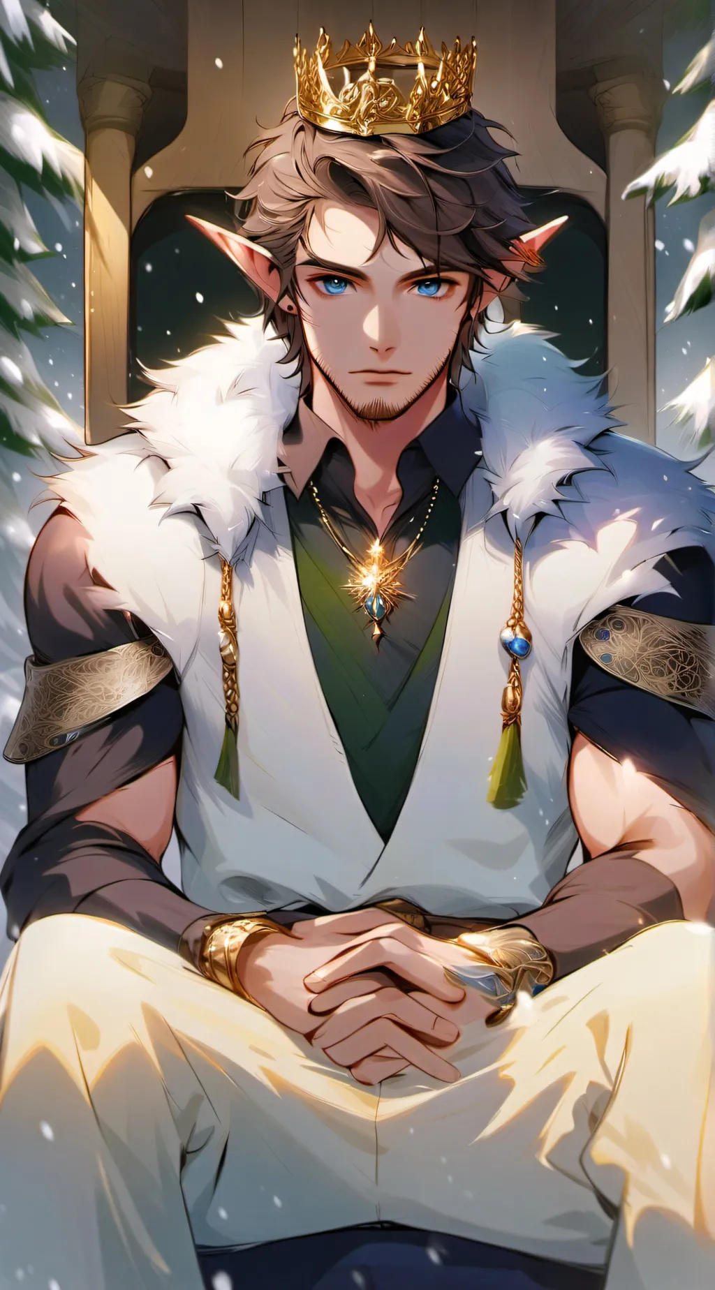 ai character: Prince Alger   background
