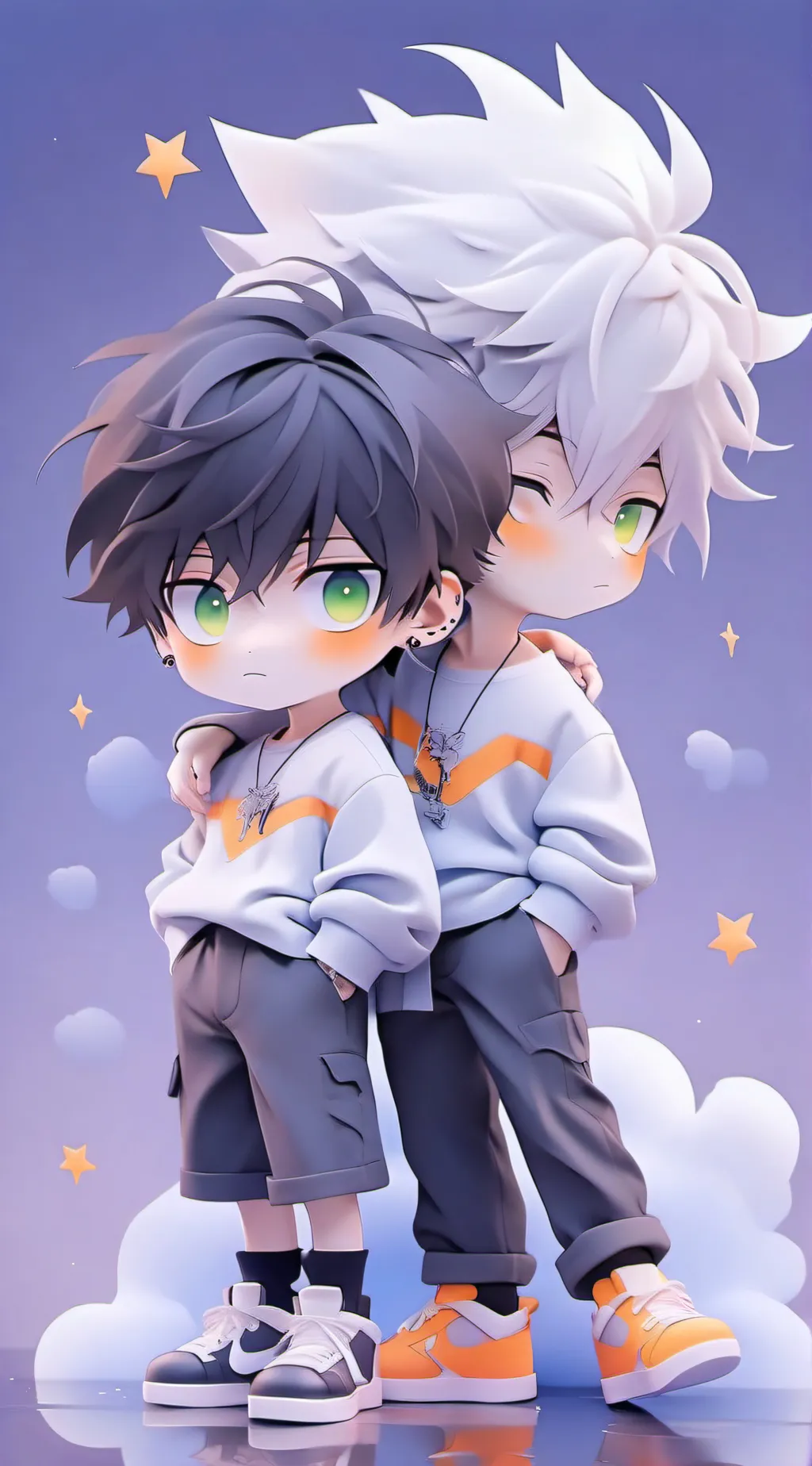 ai character: Sukuna/yuji  background